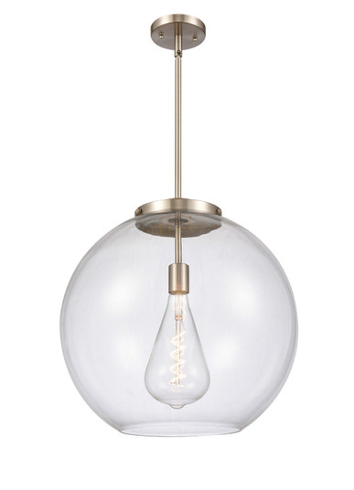 Essex LED Pendant in Brushed Satin Nickel (405|221-1S-SN-G122-18-LED)