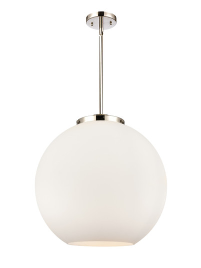 Essex Three Light Pendant in Polished Nickel (405|221-3S-PN-G121-18)