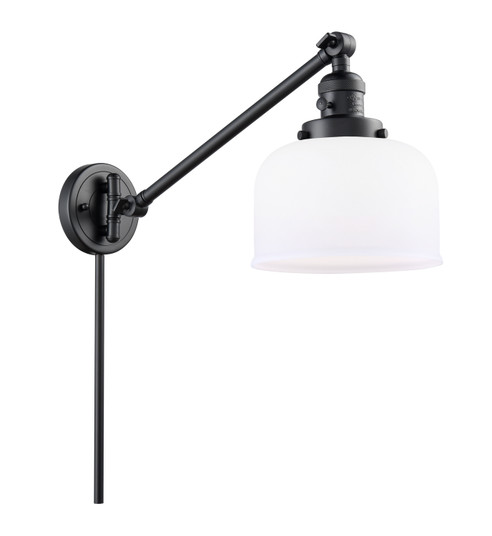 Franklin Restoration One Light Swing Arm Lamp in Matte Black (405|237-BK-G71)