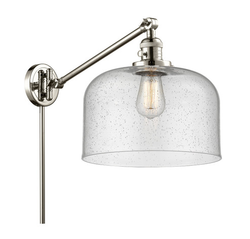 Franklin Restoration One Light Swing Arm Lamp in Polished Nickel (405|237-PN-G74-L)