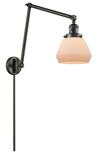 Franklin Restoration LED Swing Arm Lamp in Oil Rubbed Bronze (405|238-OB-G171-LED)