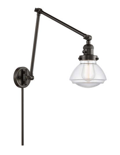 Franklin Restoration LED Swing Arm Lamp in Oil Rubbed Bronze (405|238-OB-G322-LED)