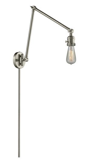Franklin Restoration LED Swing Arm Lamp in Brushed Satin Nickel (405|238-SN-LED) Franklin Restoration LED Swing Arm Lamp in Brushed Satin Nickel (405|238-SN-LED)