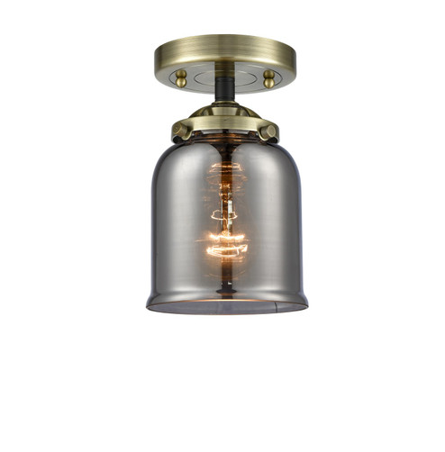 Nouveau LED Semi-Flush Mount in Black Antique Brass (405|284-1C-BAB-G53-LED)