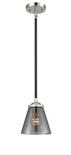Nouveau One Light Mini Pendant in Black Polished Nickel (405|284-1S-BPN-G63)