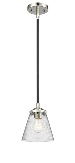 Nouveau LED Mini Pendant in Black Polished Nickel (405|284-1S-BPN-G64-LED)