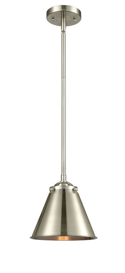 Nouveau One Light Mini Pendant in Brushed Satin Nickel (405|284-1S-SN-M13-SN)