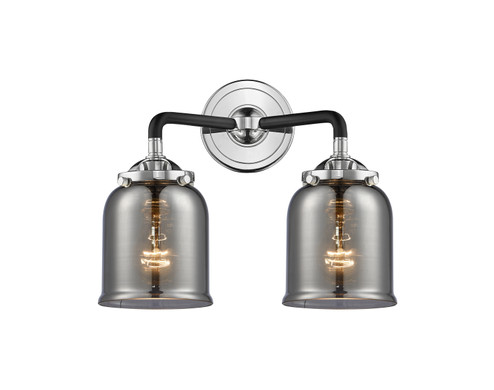 Nouveau Two Light Bath Vanity in Black Polished Nickel (405|284-2W-BPN-G53)