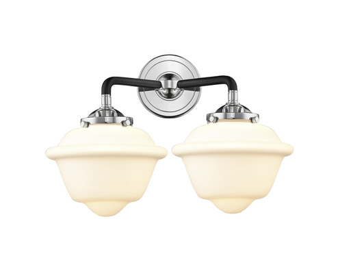 Nouveau Two Light Bath Vanity in Black Polished Nickel (405|284-2W-BPN-G531)