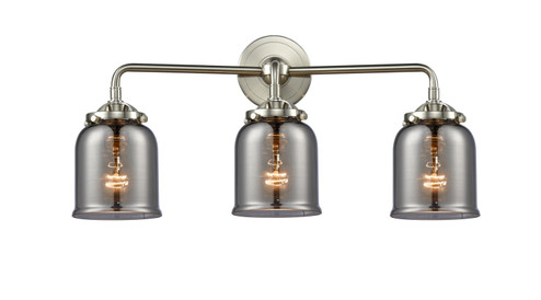 Nouveau Three Light Bath Vanity in Brushed Satin Nickel (405|284-3W-SN-G53)