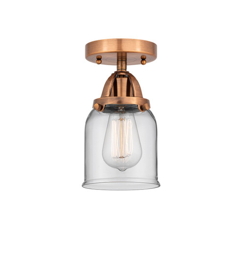 Nouveau 2 LED Semi-Flush Mount in Antique Copper (405|288-1C-AC-G52-LED)