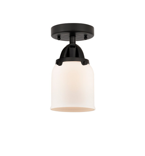 Nouveau 2 LED Semi-Flush Mount in Matte Black (405|288-1C-BK-G51-LED)