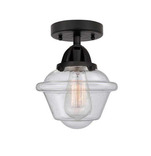 Nouveau 2 LED Semi-Flush Mount in Matte Black (405|288-1C-BK-G534-LED)