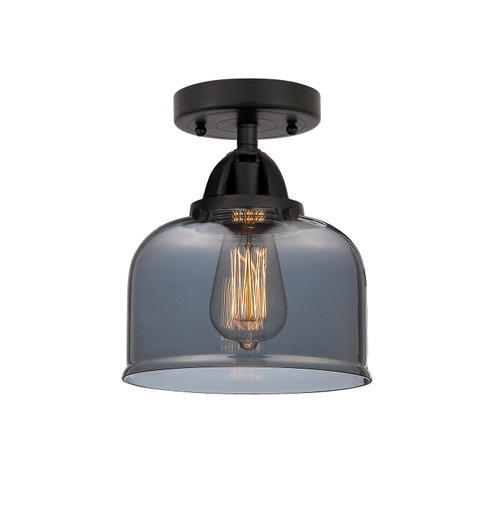 Nouveau 2 LED Semi-Flush Mount in Matte Black (405|288-1C-BK-G73-LED)