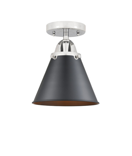 Nouveau 2 LED Semi-Flush Mount in Polished Chrome (405|288-1C-PC-M13-BK-LED)