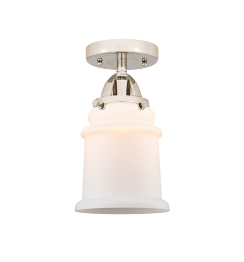 Nouveau 2 One Light Semi-Flush Mount in Polished Nickel (405|288-1C-PN-G181)