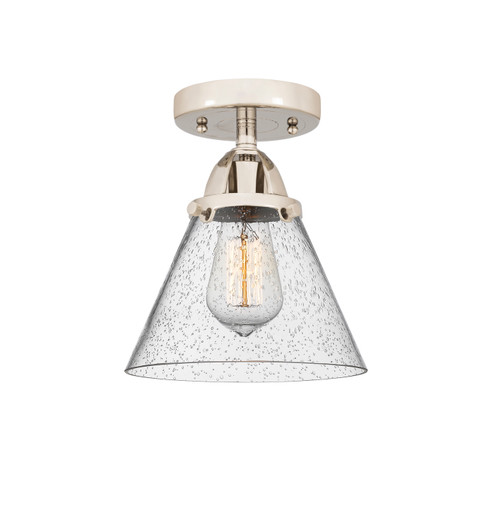 Nouveau 2 LED Semi-Flush Mount in Polished Nickel (405|288-1C-PN-G44-LED)