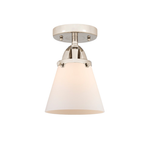 Nouveau 2 One Light Semi-Flush Mount in Polished Nickel (405|288-1C-PN-G61)