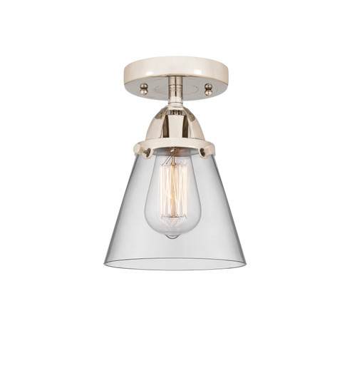 Nouveau 2 LED Semi-Flush Mount in Polished Nickel (405|288-1C-PN-G62-LED)