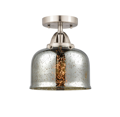 Nouveau 2 LED Semi-Flush Mount in Brushed Satin Nickel (405|288-1C-SN-G78-LED)