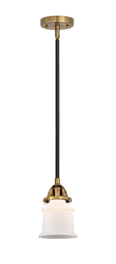 Nouveau 2 One Light Mini Pendant in Black Antique Brass (405|288-1S-BAB-G181S)