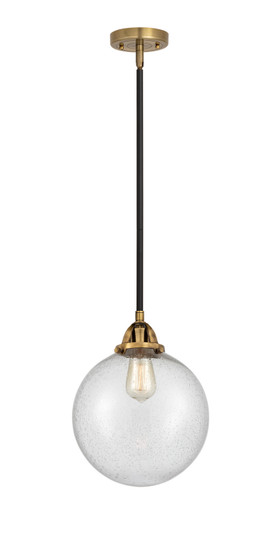 Nouveau 2 One Light Mini Pendant in Black Antique Brass (405|288-1S-BAB-G204-10)