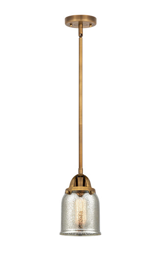 Nouveau 2 One Light Mini Pendant in Brushed Brass (405|288-1S-BB-G58)
