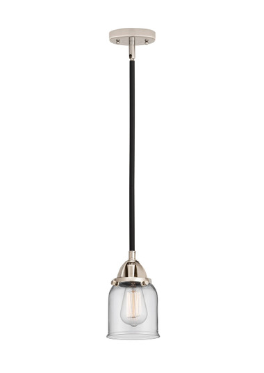 Nouveau 2 LED Mini Pendant in Black Polished Nickel (405|288-1S-BPN-G52-LED)