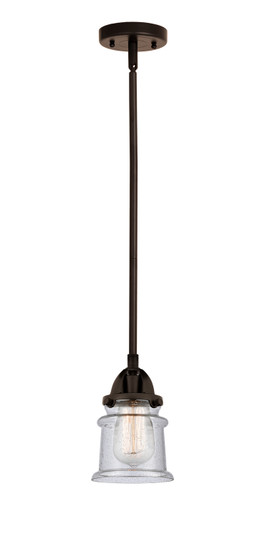 Nouveau 2 One Light Mini Pendant in Oil Rubbed Bronze (405|288-1S-OB-G184S)