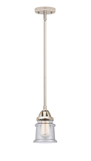 Nouveau 2 LED Mini Pendant in Polished Nickel (405|288-1S-PN-G184S-LED)