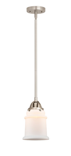Nouveau 2 LED Mini Pendant in Brushed Satin Nickel (405|288-1S-SN-G181-LED)