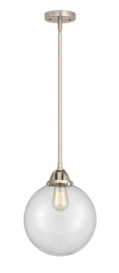 Nouveau 2 One Light Mini Pendant in Brushed Satin Nickel (405|288-1S-SN-G202-10)