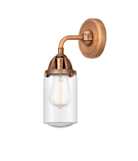 Nouveau 2 LED Wall Sconce in Antique Copper (405|288-1W-AC-G314-LED)