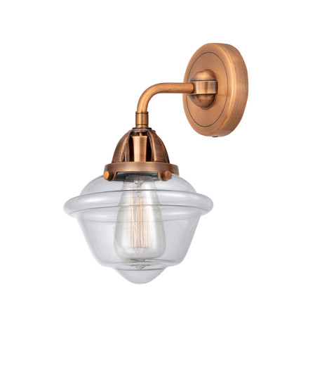 Nouveau 2 LED Wall Sconce in Antique Copper (405|288-1W-AC-G532-LED)