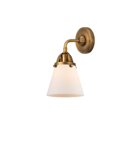 Nouveau 2 One Light Wall Sconce in Brushed Brass (405|288-1W-BB-G61)