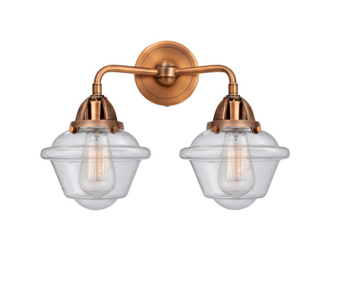 Nouveau 2 Two Light Bath Vanity in Antique Copper (405|288-2W-AC-G534)