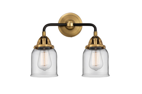 Nouveau 2 Two Light Bath Vanity in Black Antique Brass (405|288-2W-BAB-G52)