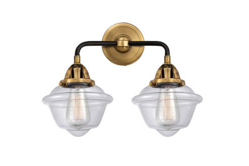 Nouveau 2 Two Light Bath Vanity in Black Antique Brass (405|288-2W-BAB-G532)