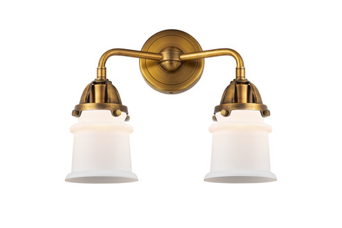 Nouveau 2 LED Bath Vanity in Brushed Brass (405|288-2W-BB-G181S-LED)