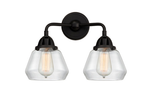Nouveau 2 Two Light Bath Vanity in Matte Black (405|288-2W-BK-G172)