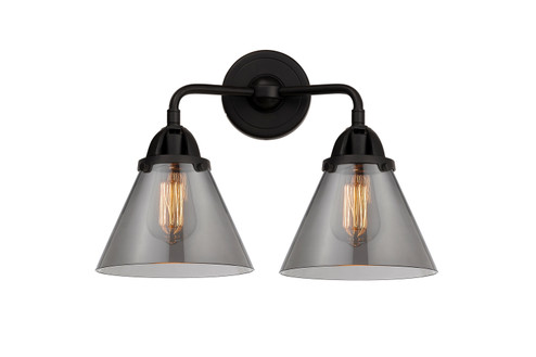 Nouveau 2 Two Light Bath Vanity in Matte Black (405|288-2W-BK-G43)