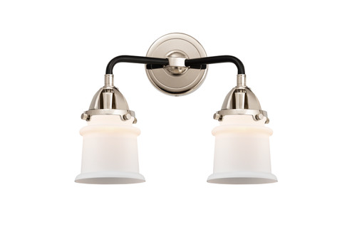 Nouveau 2 Two Light Bath Vanity in Black Polished Nickel (405|288-2W-BPN-G181S)