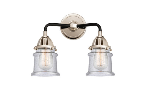 Nouveau 2 Two Light Bath Vanity in Black Polished Nickel (405|288-2W-BPN-G184S)