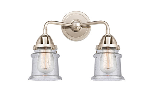 Nouveau 2 Two Light Bath Vanity in Polished Nickel (405|288-2W-PN-G184S)