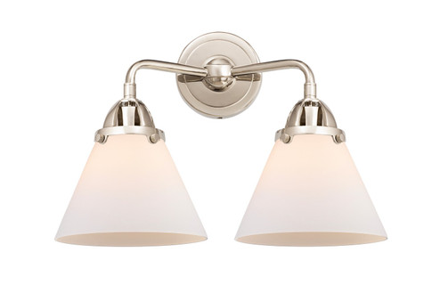 Nouveau 2 LED Bath Vanity in Polished Nickel (405|288-2W-PN-G41-LED)