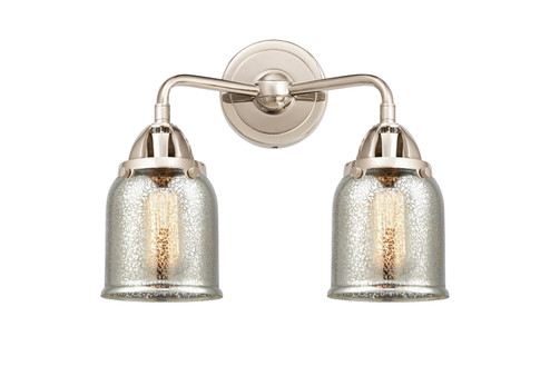 Nouveau 2 Two Light Bath Vanity in Polished Nickel (405|288-2W-PN-G58)