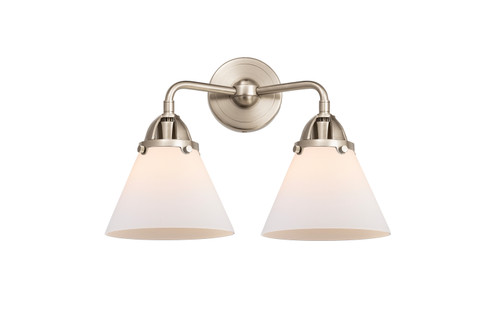 Nouveau 2 Two Light Bath Vanity in Brushed Satin Nickel (405|288-2W-SN-G41)