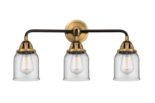 Nouveau 2 LED Bath Vanity in Black Antique Brass (405|288-3W-BAB-G52-LED)
