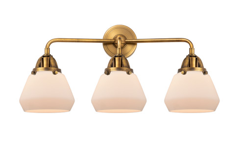Nouveau 2 LED Bath Vanity in Brushed Brass (405|288-3W-BB-G171-LED)