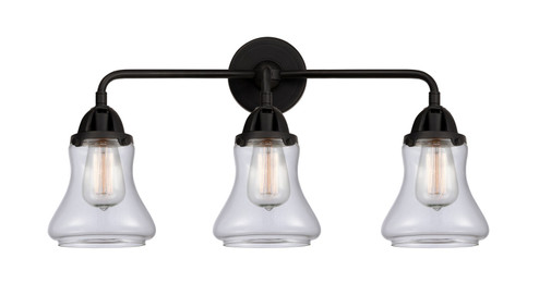 Nouveau 2 LED Bath Vanity in Matte Black (405|288-3W-BK-G192-LED)